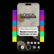 Miniatura institucional da mK para o serviço de Filtros AR para Press Kits e PDV, exemplo com filtro L'Oréal Professionnel
