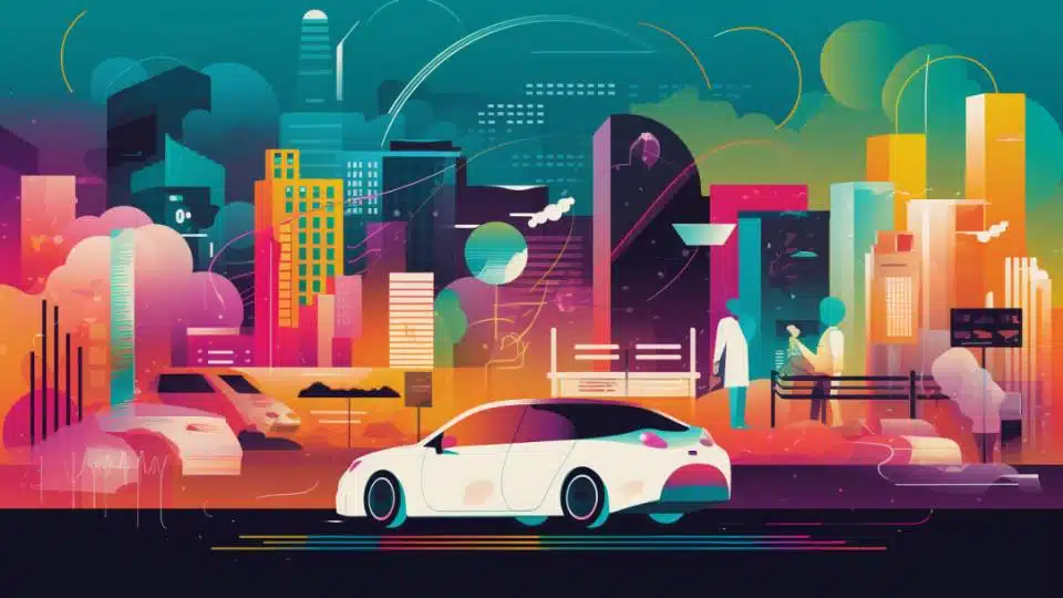 Um exemplo de cidade guiada por Inteligência Artificial