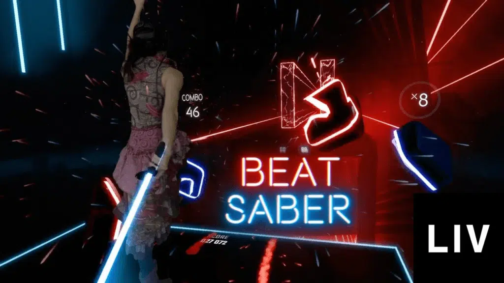 beat saber fenômeno em jogos VR